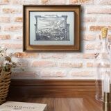 Printed in 1970, Marseille, Bouches-du-Rhône. Original vintage.