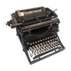 Old typewriter Underwood azerty