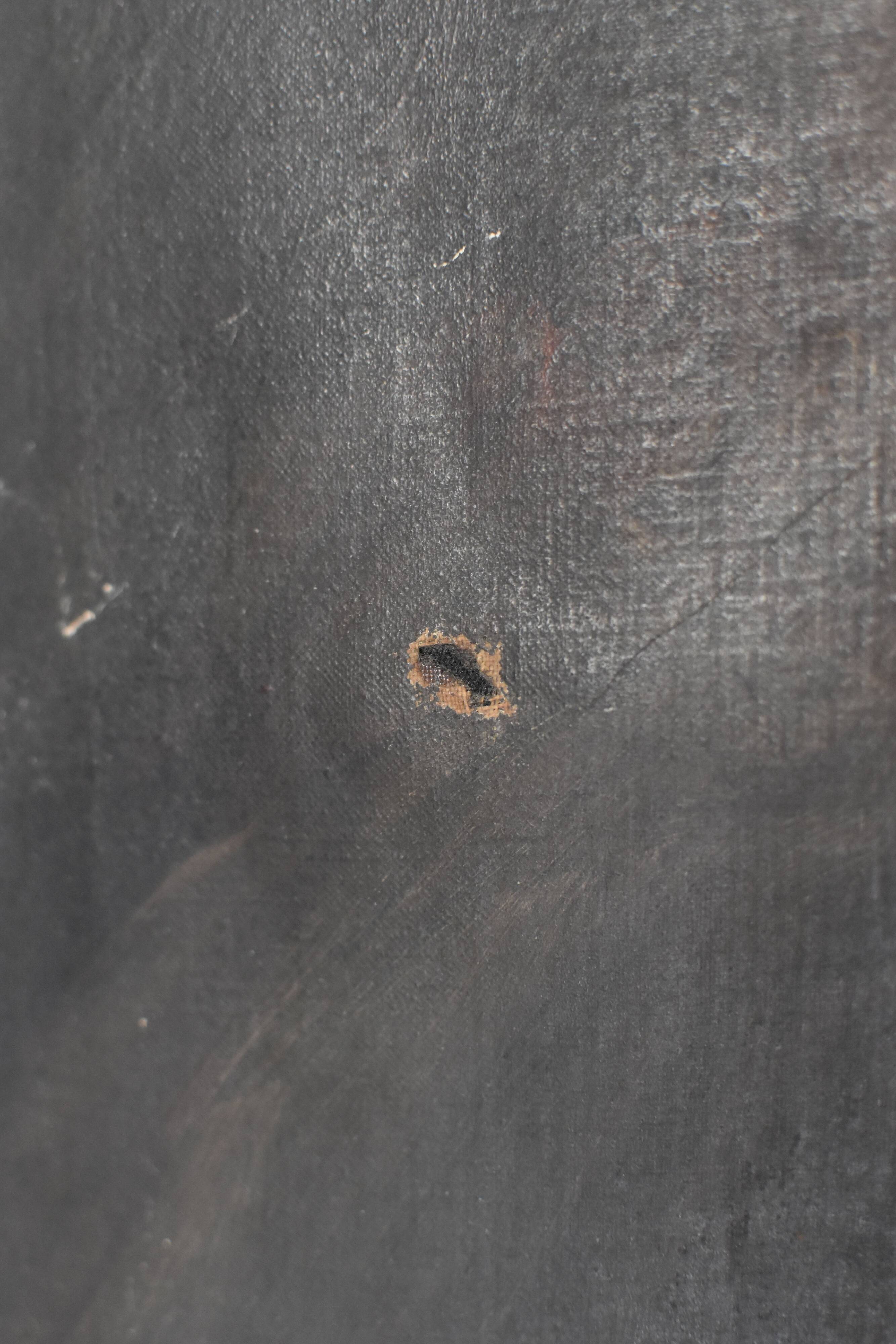 Ancestor portrait painting on canvas