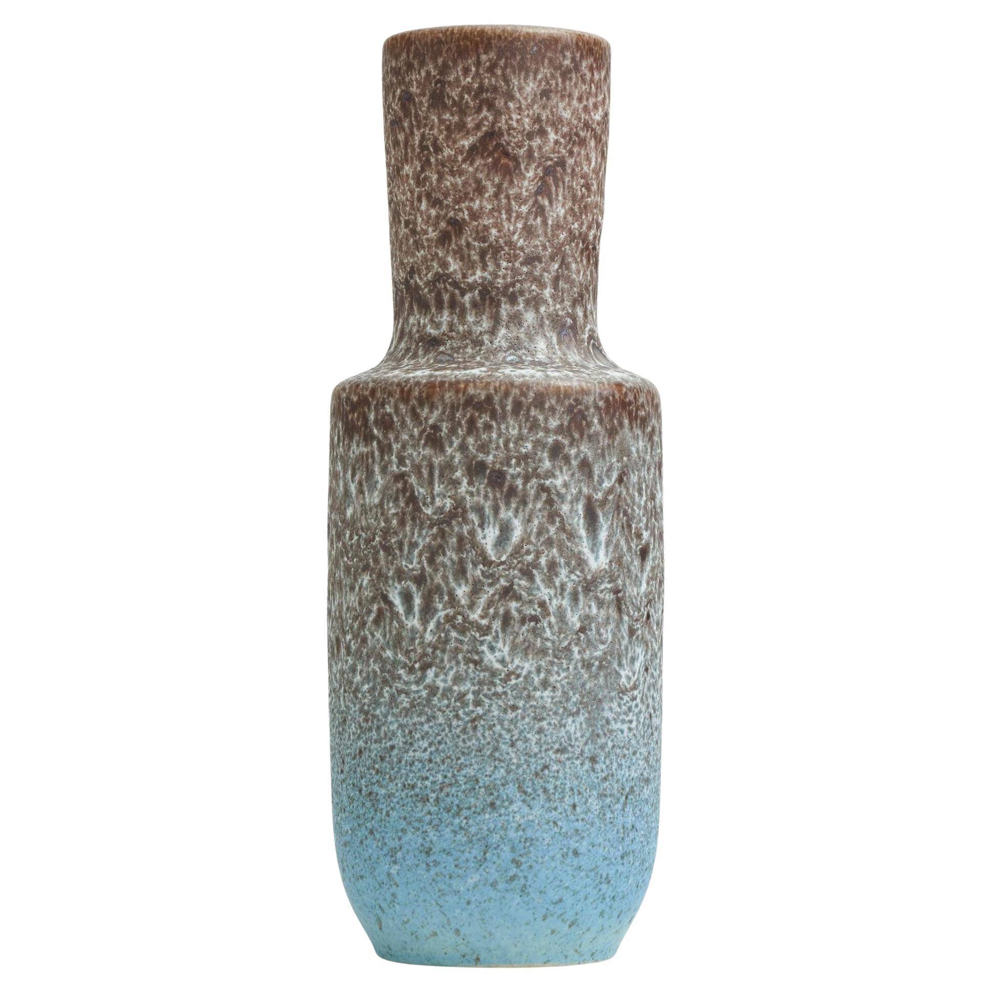 Glazed volcanic ceramic vase mid-century Steuler Keramik 1960