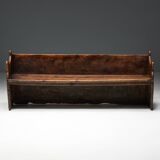 Primitive Pyrenean Bench, France, 19th Century