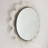 Vintage Lucite wall mirror with backlight , 1970’s , Germany