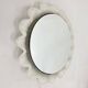 Vintage Lucite wall mirror with backlight , 1970’s , Germany