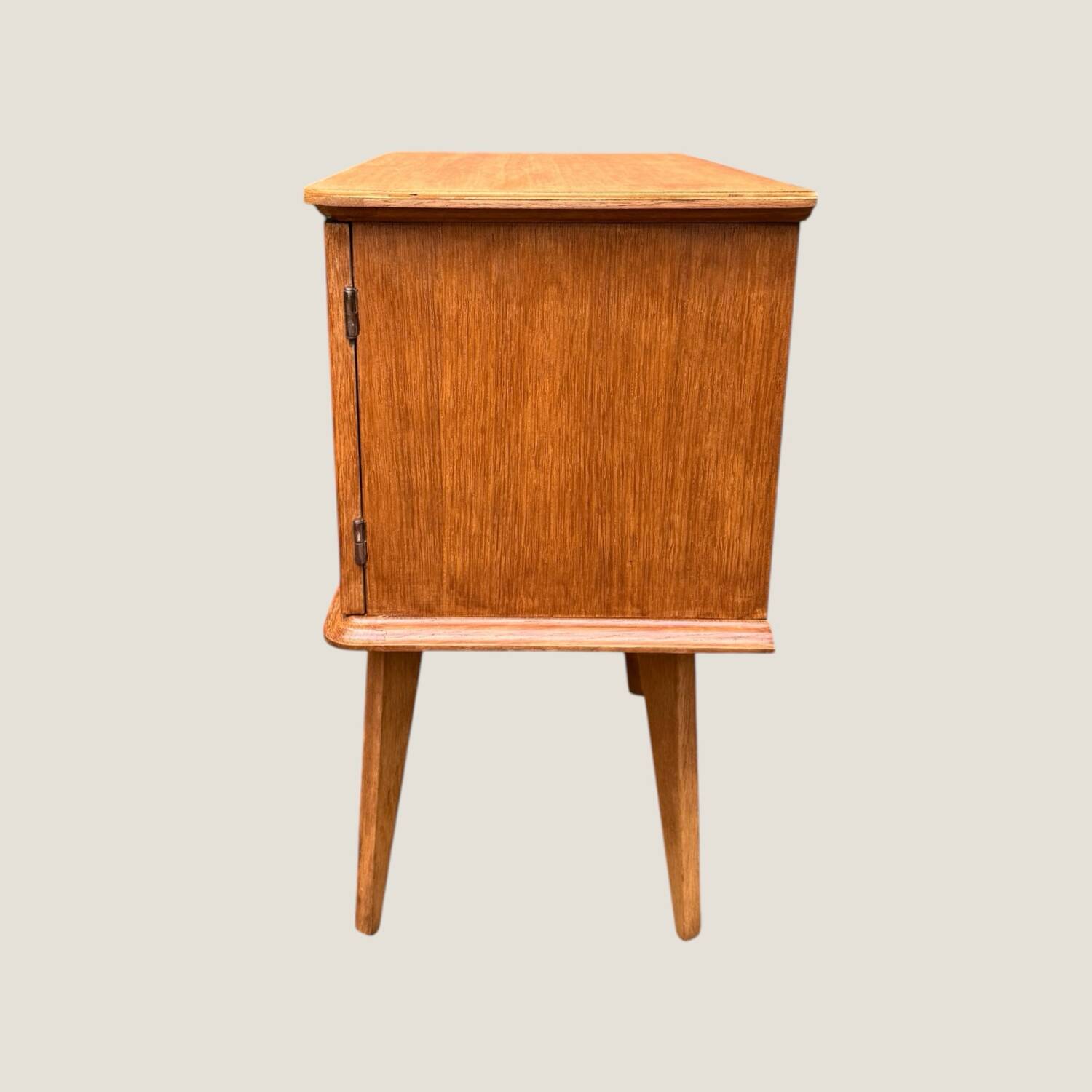 Two renovated vintage bedside tables