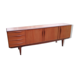 Scandinavian teak line buffet