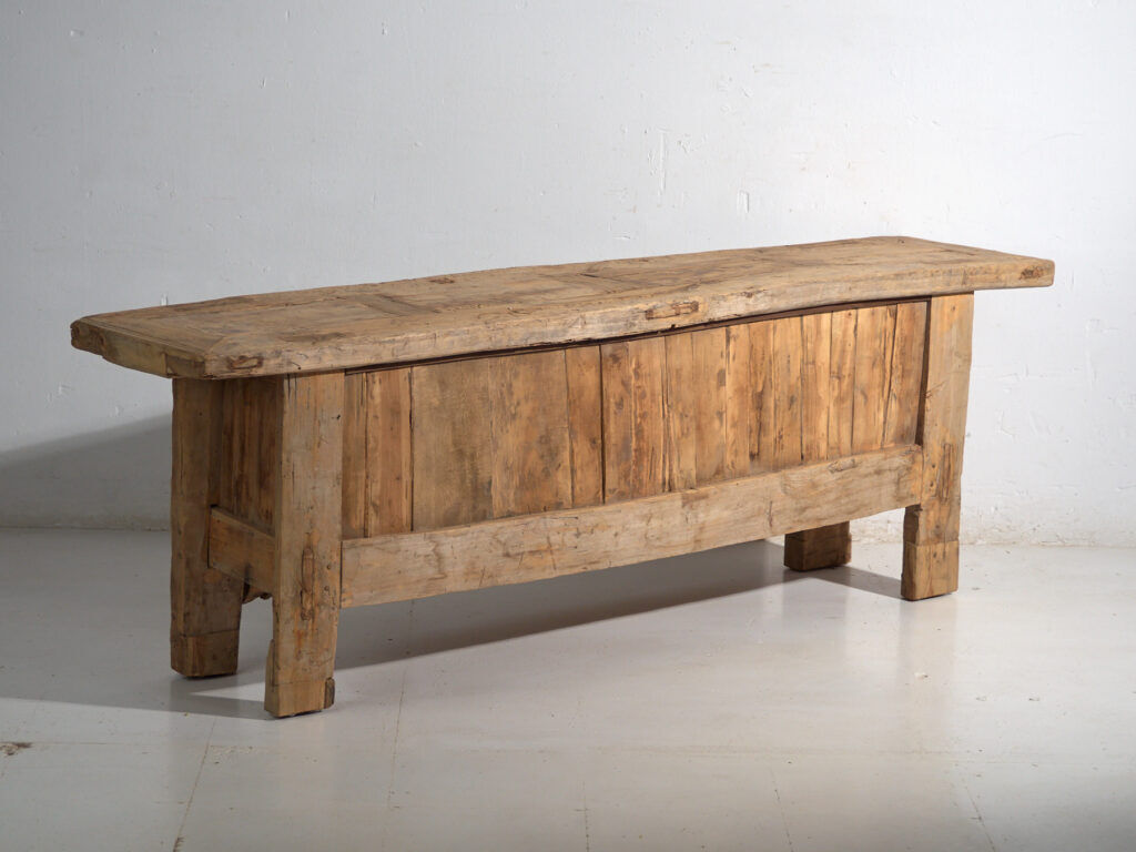 Antique carved pine buffet – China, circa 1900