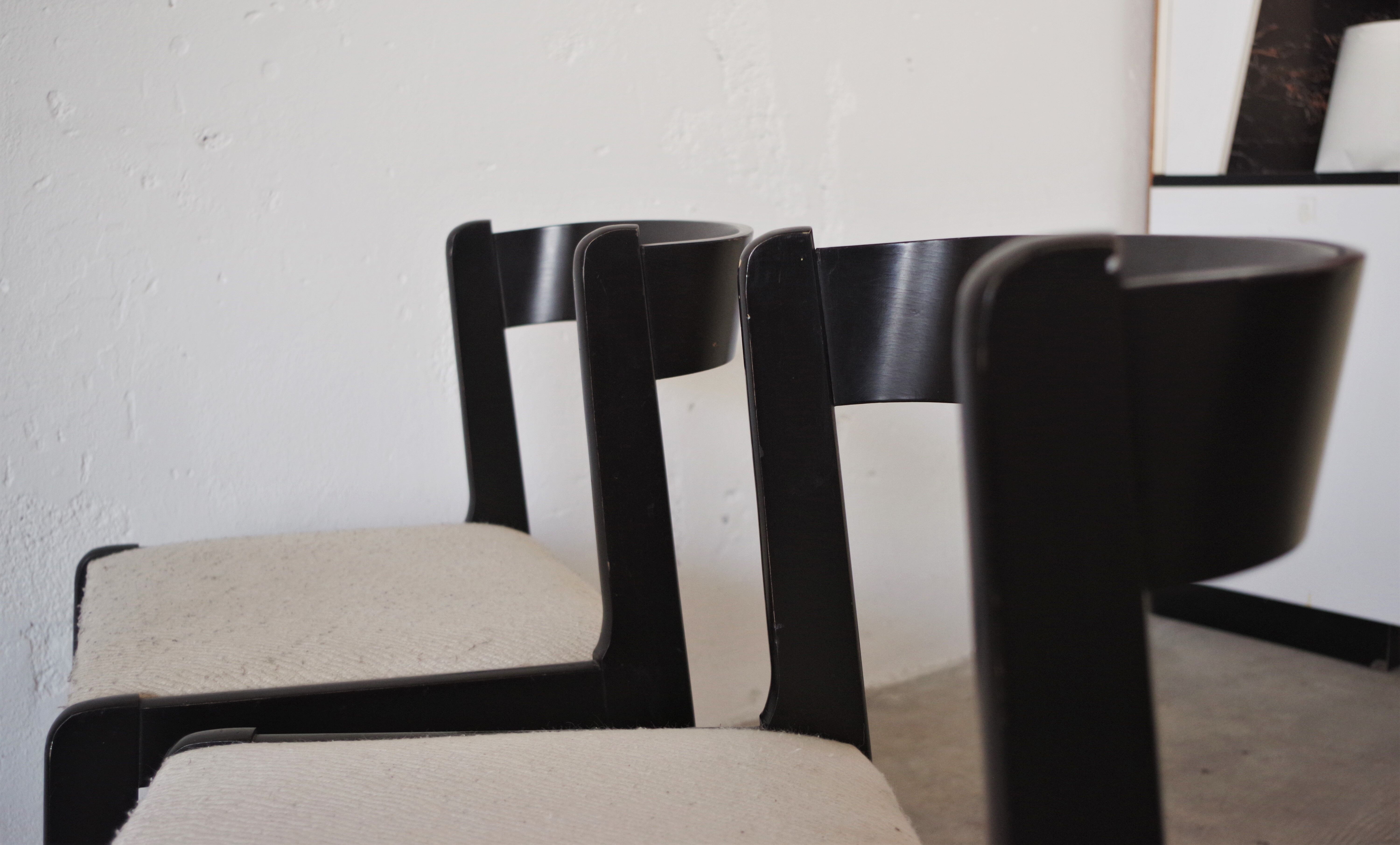Dining chairs by Mario Sabot, 1970s, Set of 2