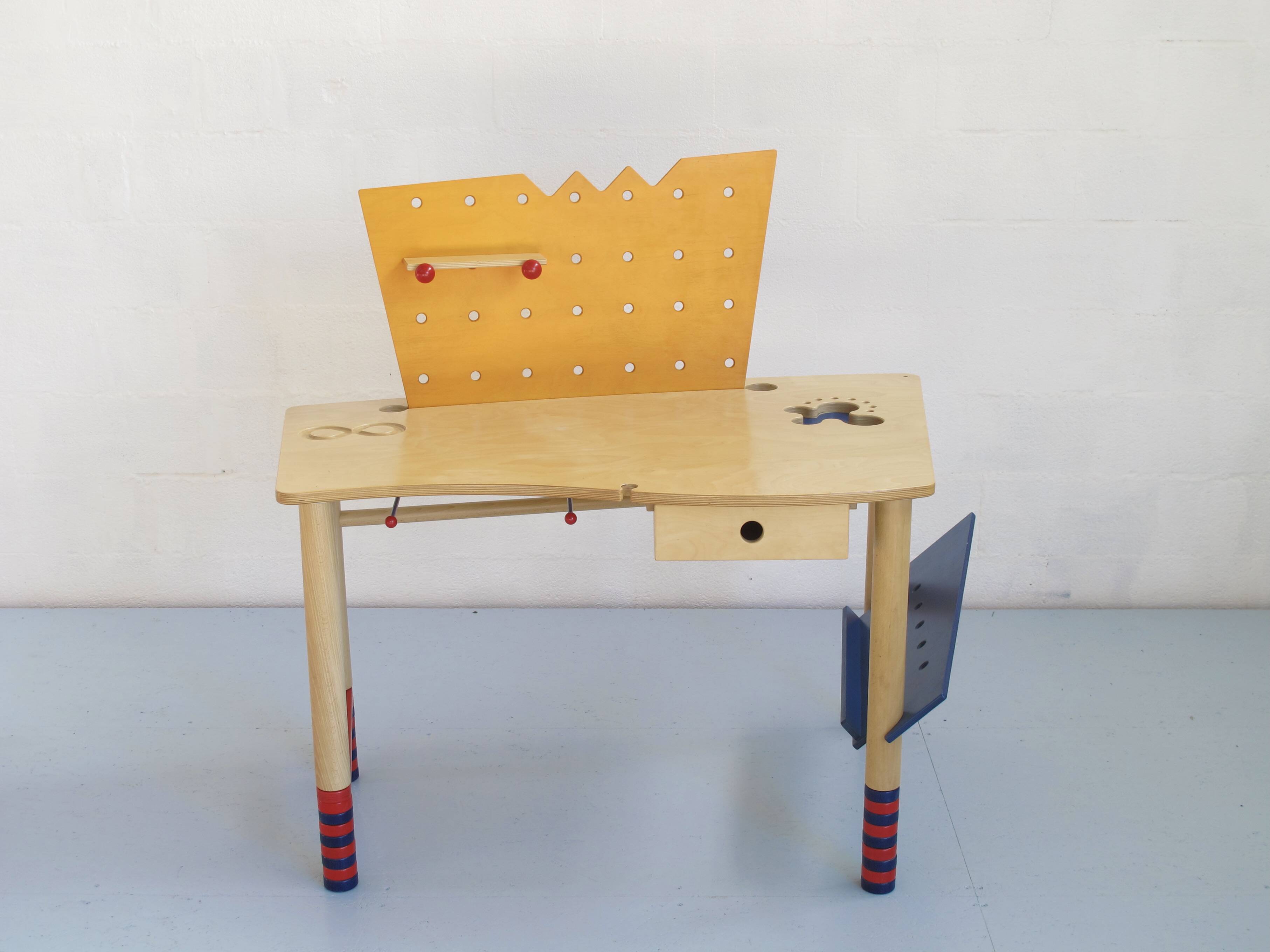 Bureau enfant évolutif Haba esprit 80's