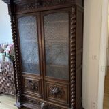 French Renaissance library Barley twist renaissance