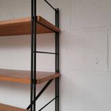 Bibliotheque string sur pieds années 50