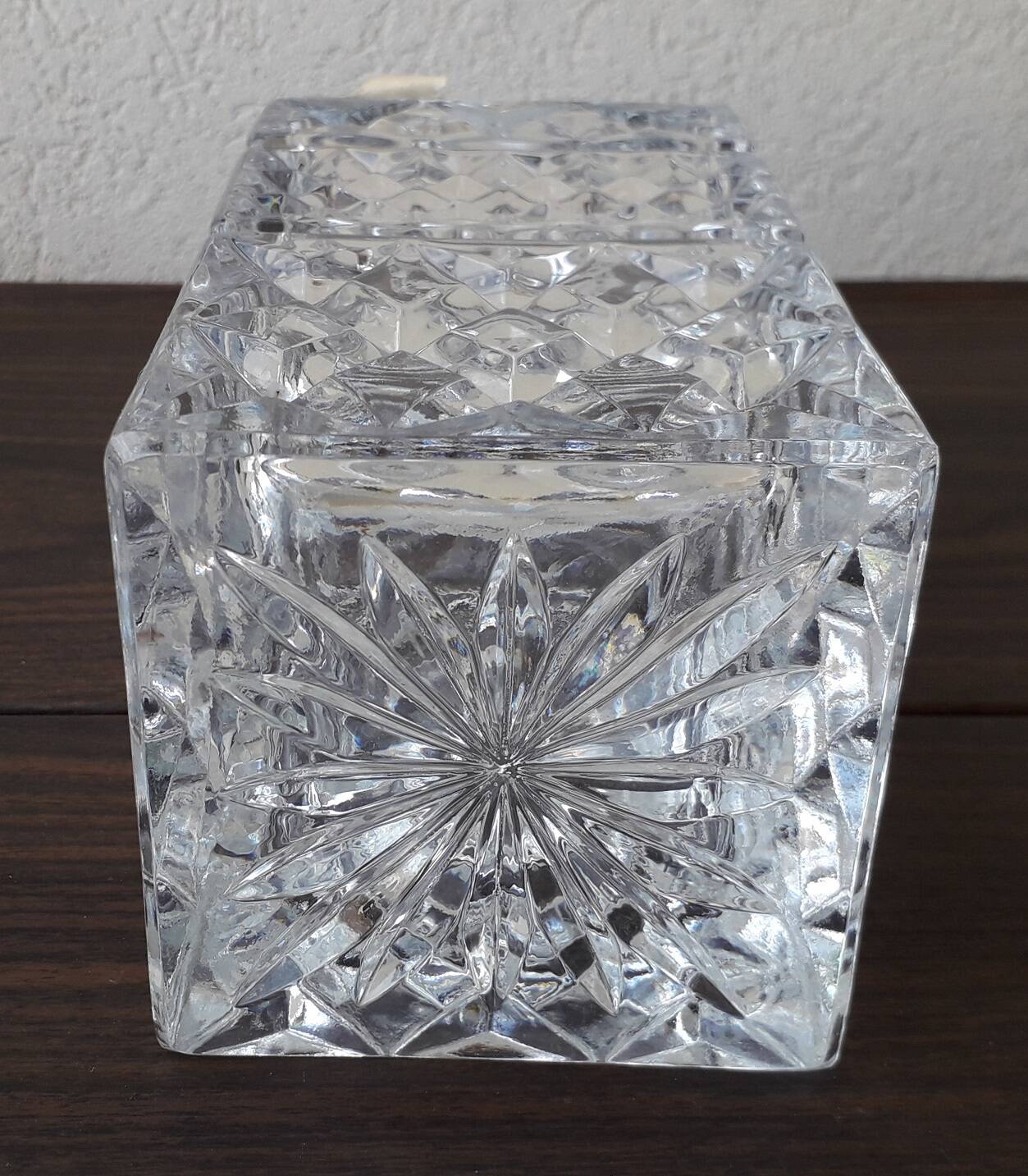 Whisky set with decanter and crystal glasses
