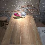 Very large teak coffee table