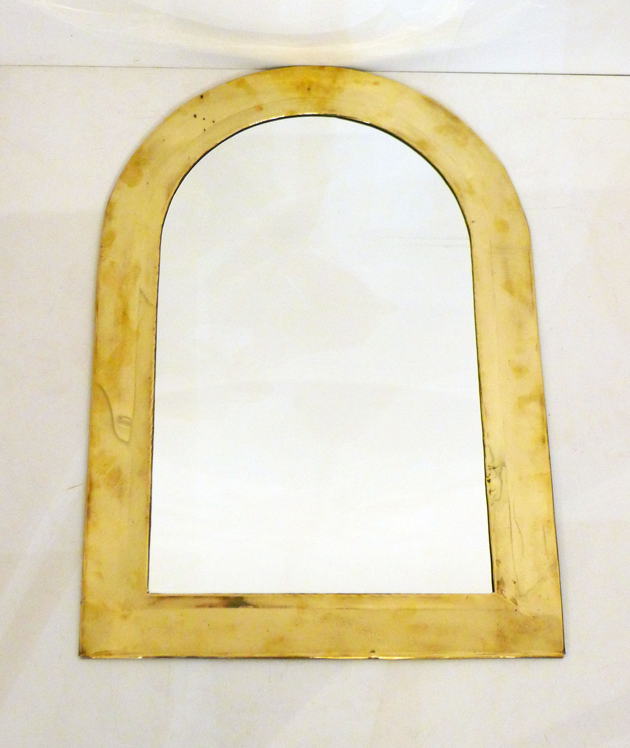Mirror golden frame 36x66cm