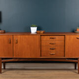Retro Teak 1960s Restored G Plan Scandi Sideboard By Victor Wilkins