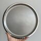 Round stainless steel tray