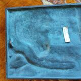 Plaques chat et chien bronze