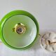 Green opaline pendant light