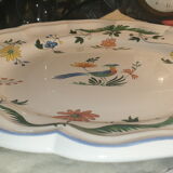 Dish gien decor birds of paradise