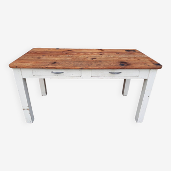 Solid fir table