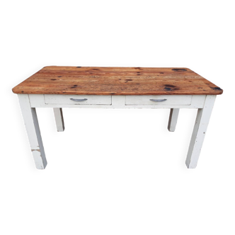 Solid fir table