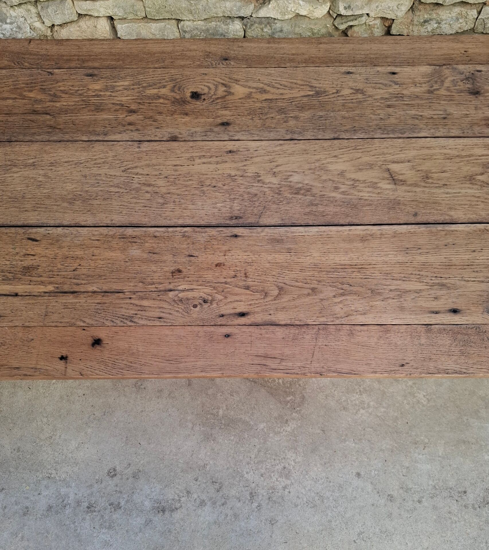 Oak farmhouse table 200cm