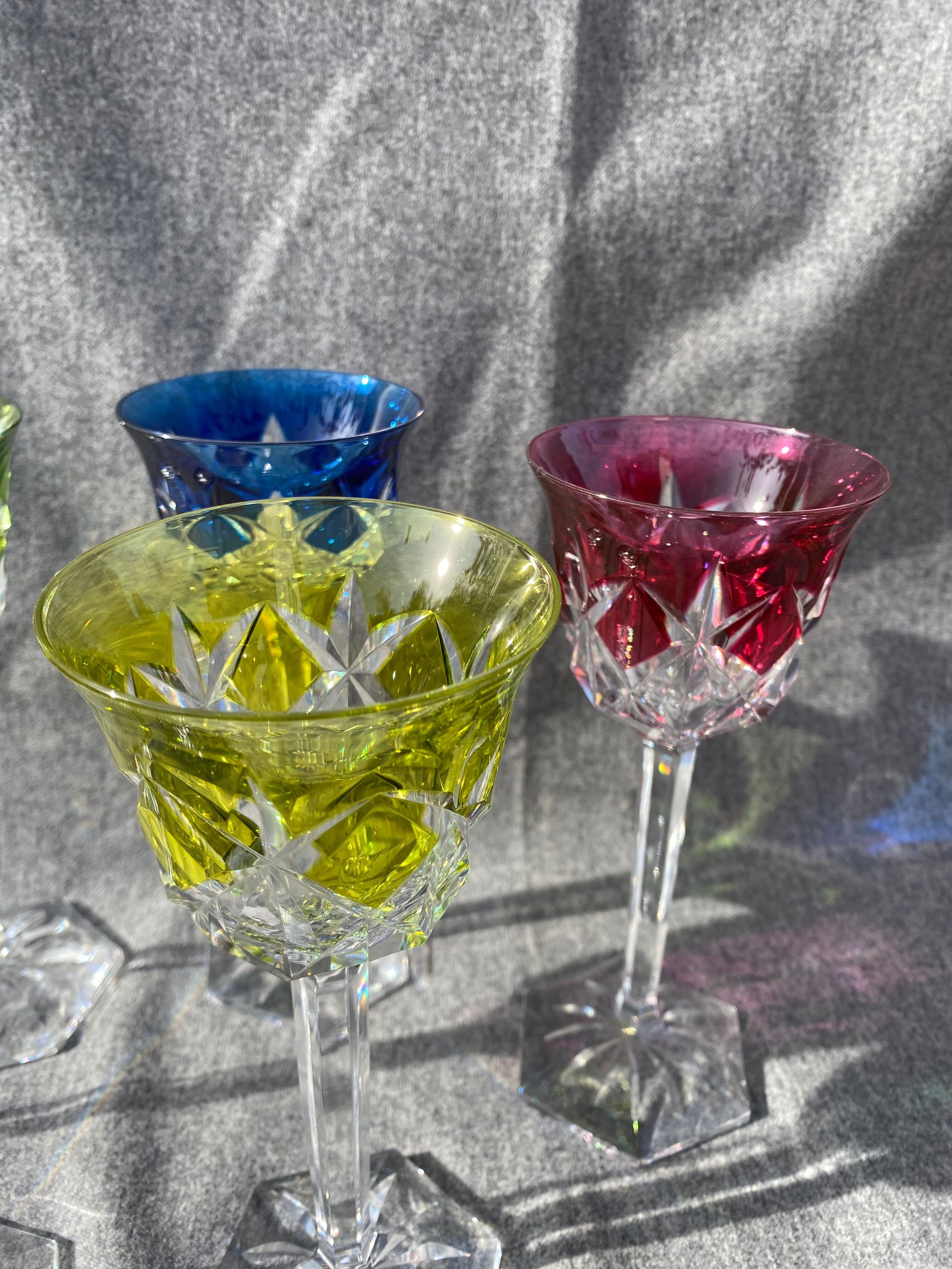 Val Saint Lambert glasses