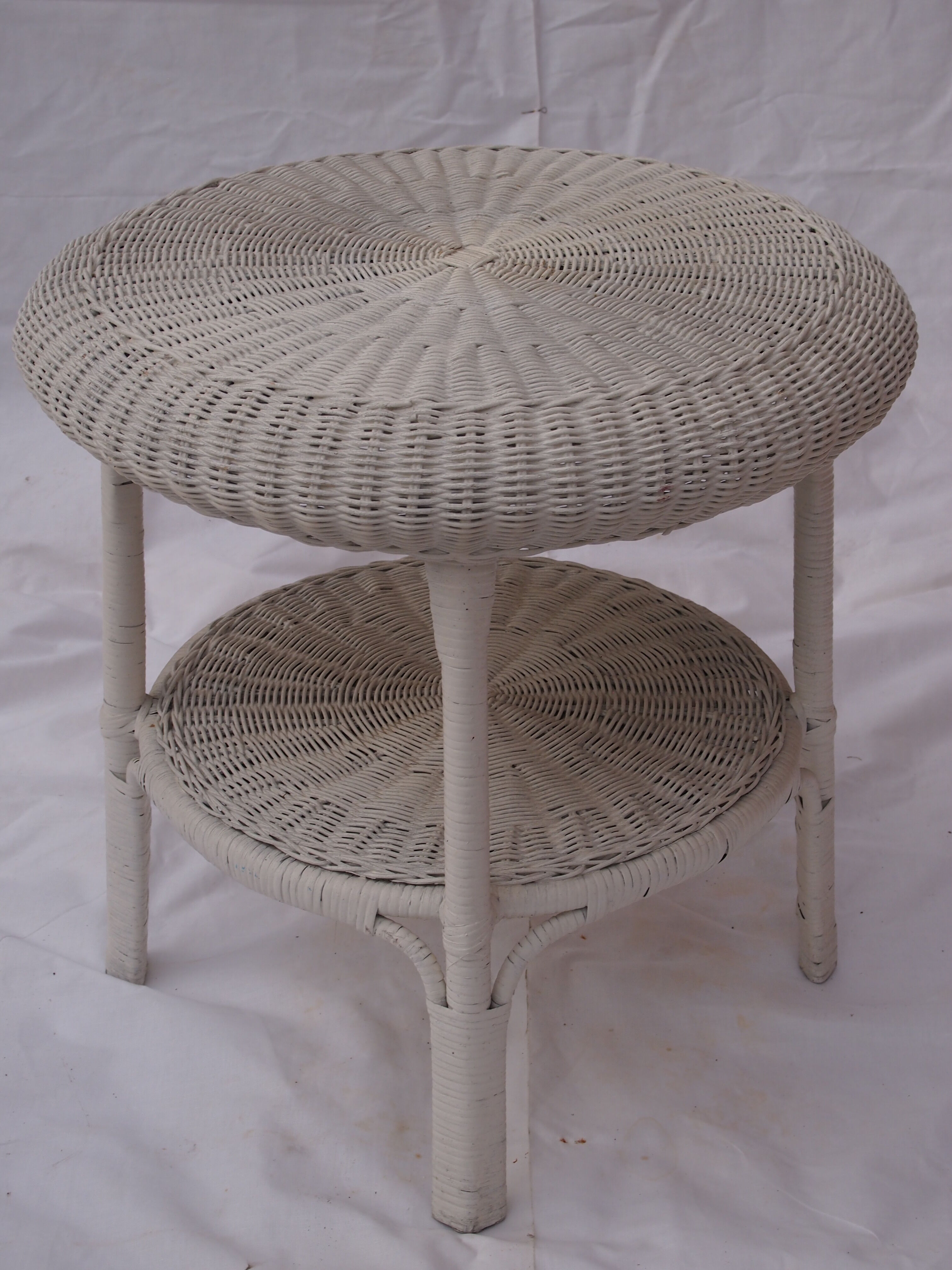 Vintage rattan lounge