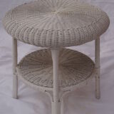 Vintage rattan lounge