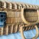 Wicker case, vintage