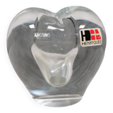 Small lovely glass vase from Polish Krosno glass, 1980s.