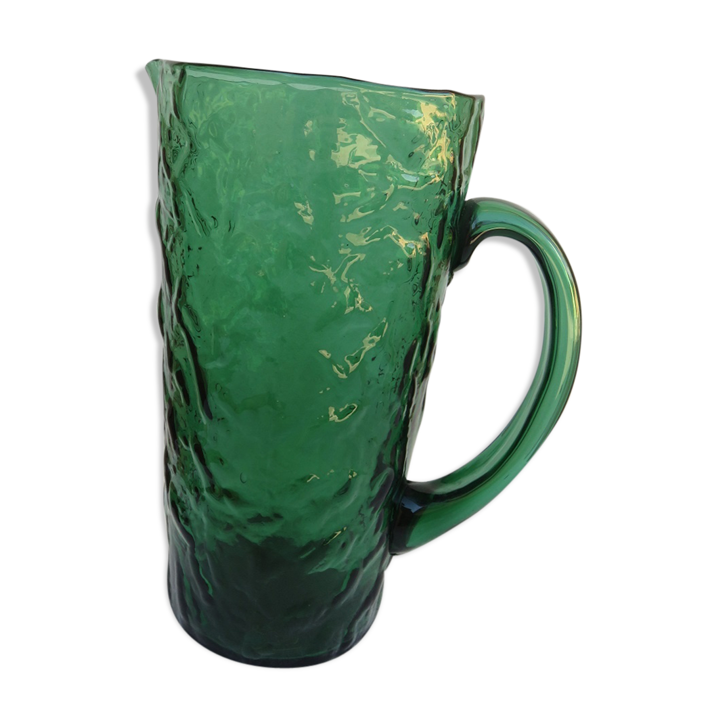 Pichet en verre année 60