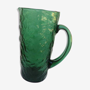 Year 60 glass pitcher