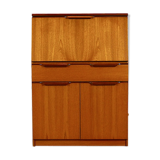 Secretary scandinavian vintage teak design 1960