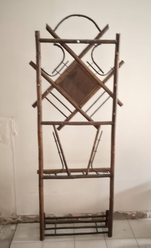 Porte manteau chapeau et parapluie bambou 19 Eme siècle