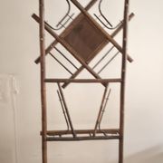 Coat rack for hats and umbrellas, bamboo, 19th century.