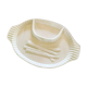 Porcelain asparagus dish