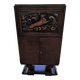 Vintage Art Deco carved bar cabinet