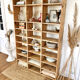 Vintage industrial workshop shelf