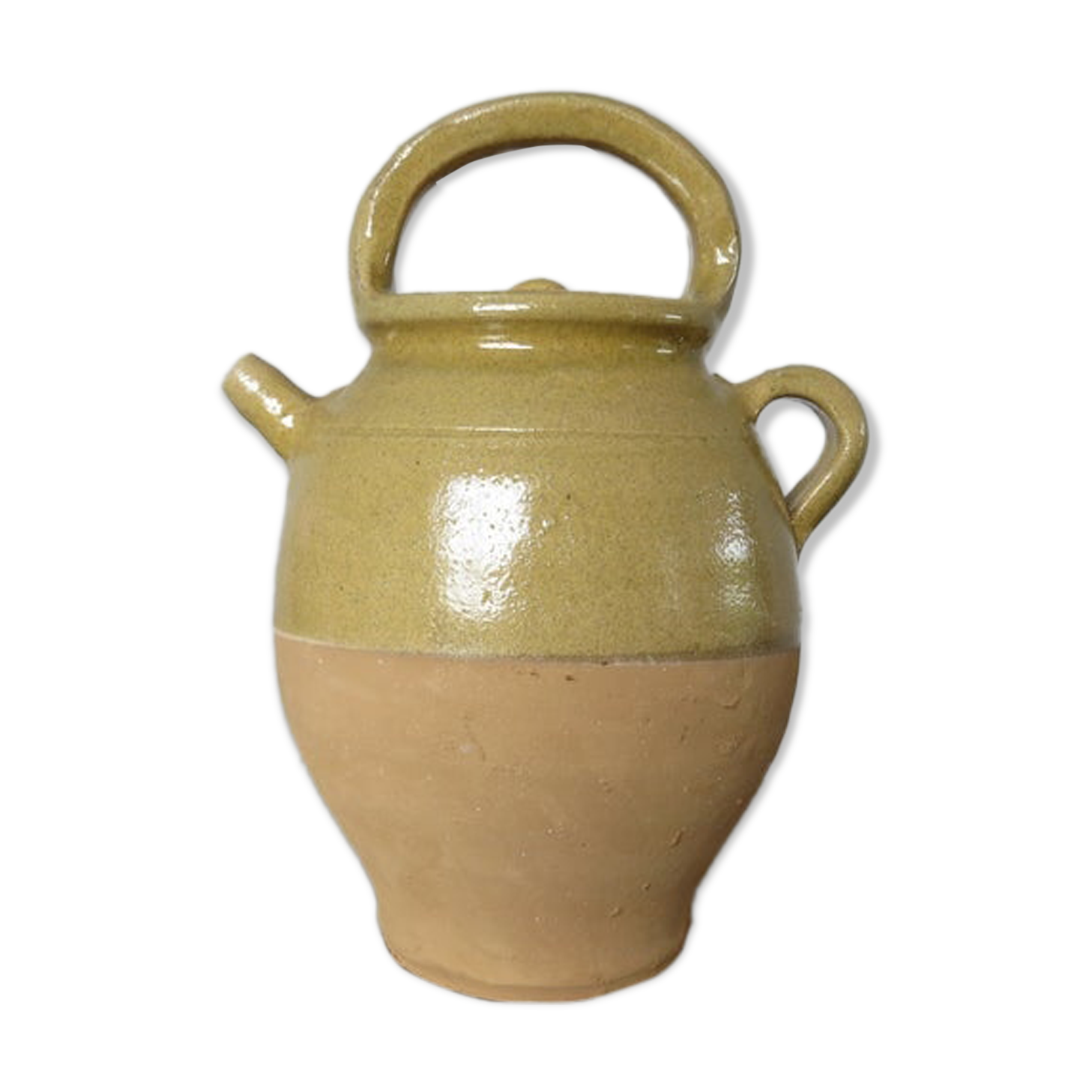 Gargoulette en terracotta vernissée du Sud de la France
