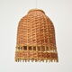 Mid-Century  Wicker Pendant from Uluv, 1960´s