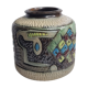 1930 enamel ceramic vase by Losson