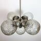 Vintage Cut Glass Chandelier from Kamenický Šenov, 1960s