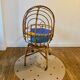 Cradle in rattan