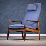 Rosewood armchair attributed to Søren Ladefoged, Denmark, 1960s