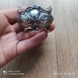Ancienne salière en argent 800