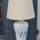 Lamp from the house Le Dauphin in ceramic and gilded brass