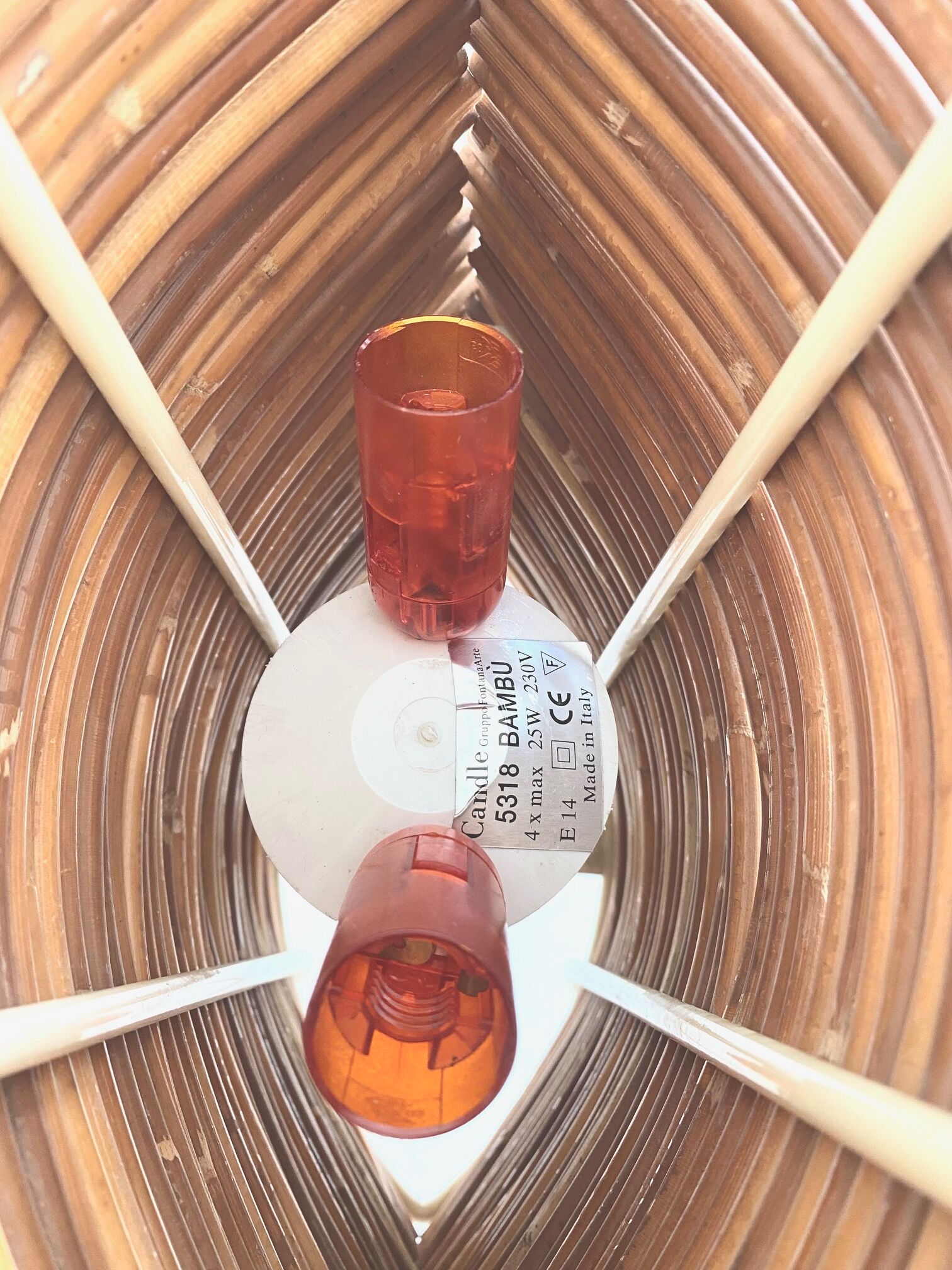 Bambu lamp by Fernando & Humberto Campana for Candle, 2000