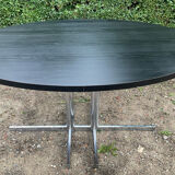 Tavo Belgium oval dining table, 1970s