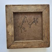 Trivet Tile in the style of Roland Zobel The Cyclades Anduze