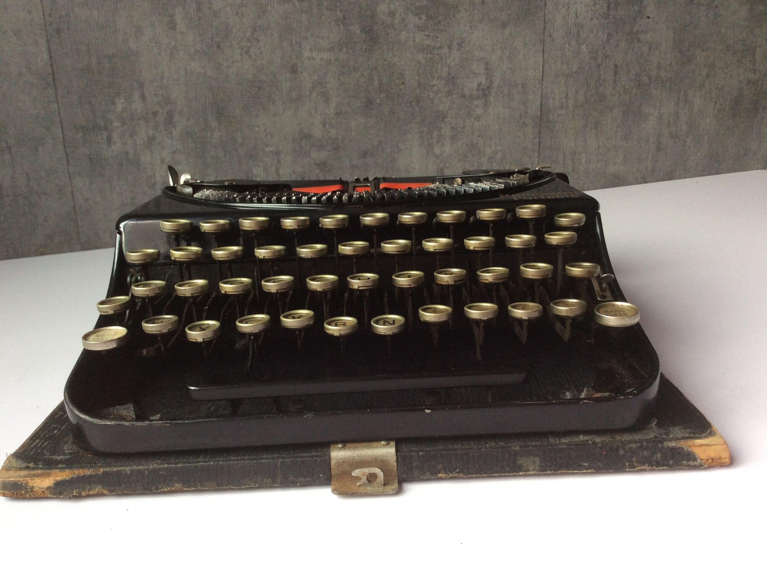 Machine à écrire ancienne Remington portable 1935-n°3